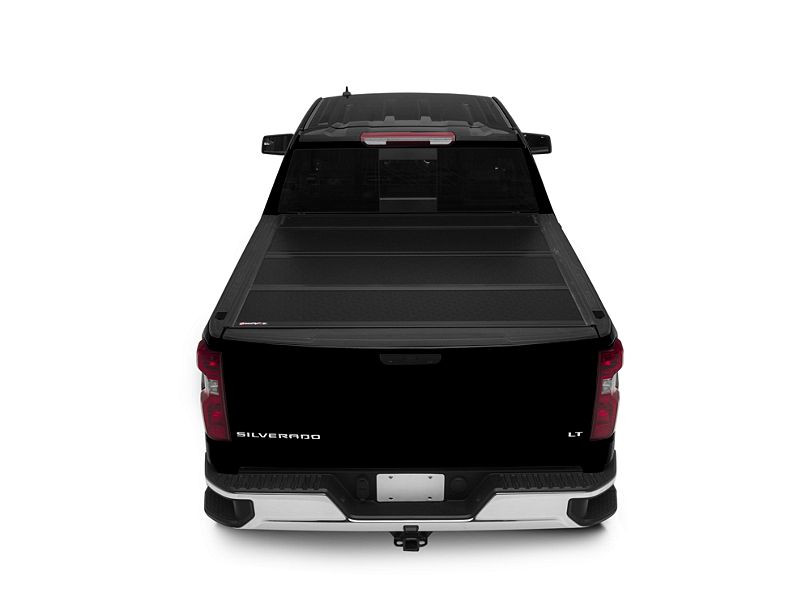 BAK INDUSTRIES BAKFLIP FIBERMAX TRI-FOLD TONNEAU COVER 2019-2024 GM 1500 SHORT BED