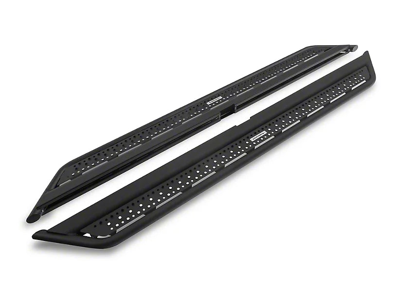 GO RHINO DOMINATOR XTREME D6 SIDE STEP BARS TEXTURED BLACK 2019-2024 GM 1500