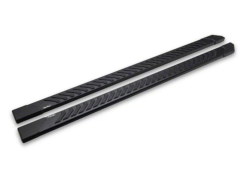 RAPTOR SERIES 5-INCH OEM STYLE FULL TREAD SLIDE TRACK RUNNING BOARDS TEXTURED BLACK 2019-2024 GM 1500