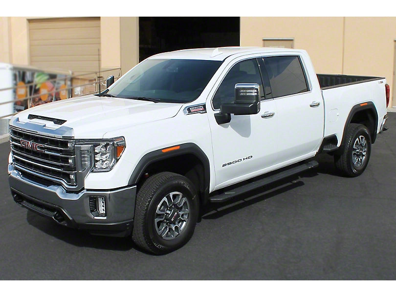 RAPTOR SEIRES 5-INCH RUNNING BOARDS BLACK TEXTURED 2019-2024 GM 1500