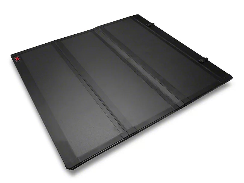 ROUGH COUNTRY HARD TRI-FOLD FLIP-UP TONNEAU COVER 2019-2024 GM 1500 SHORT BED