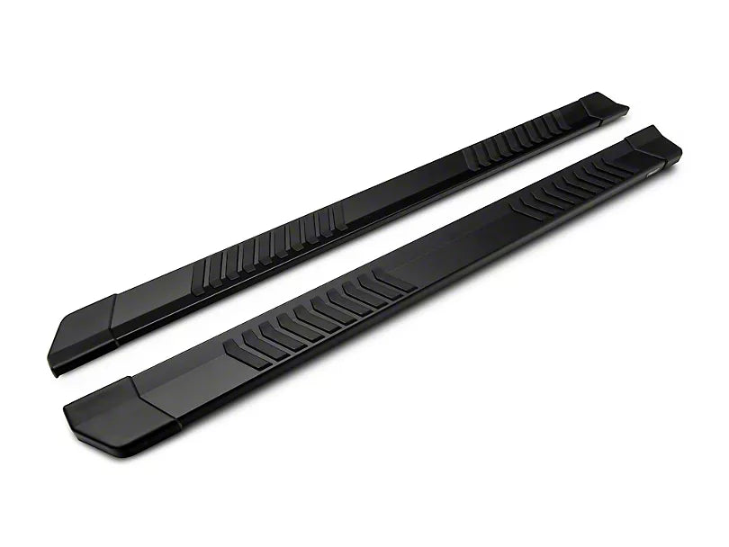 RAPTOR SERIES 6-INCH OEM STYLE SLIDE TRACK RUNNING BOARDS TEXTURED BLACK 2019-2024 GM 1500 CREW CAB