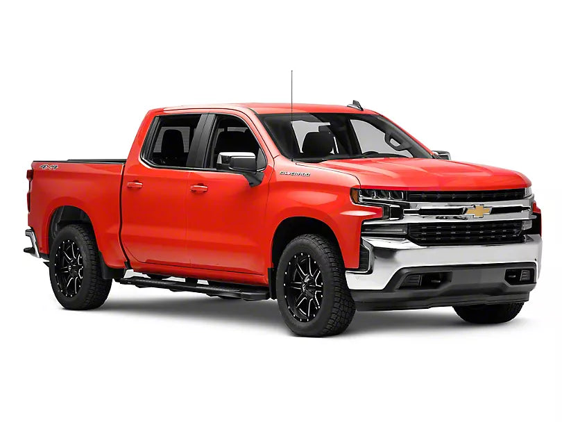 RAPTOR SERIES 6-INCH OEM STYLE SLIDE TRACK RUNNING BOARDS TEXTURED BLACK 2019-2024 GM 1500 CREW CAB