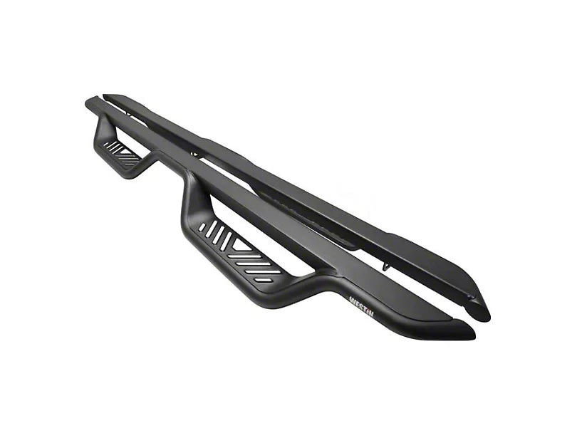 WESTIN OUTLAW DROP NERF SIDE STEP BARS TEXTURED BLACK 2019-2024 GM
