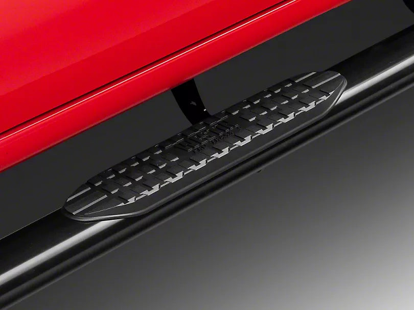 WESTIN PRO TRAXX 5-INCH WHEEL-TO-WHEEL OVAL SIDE STEP BARS BLACK 2019-2024 GM 1500