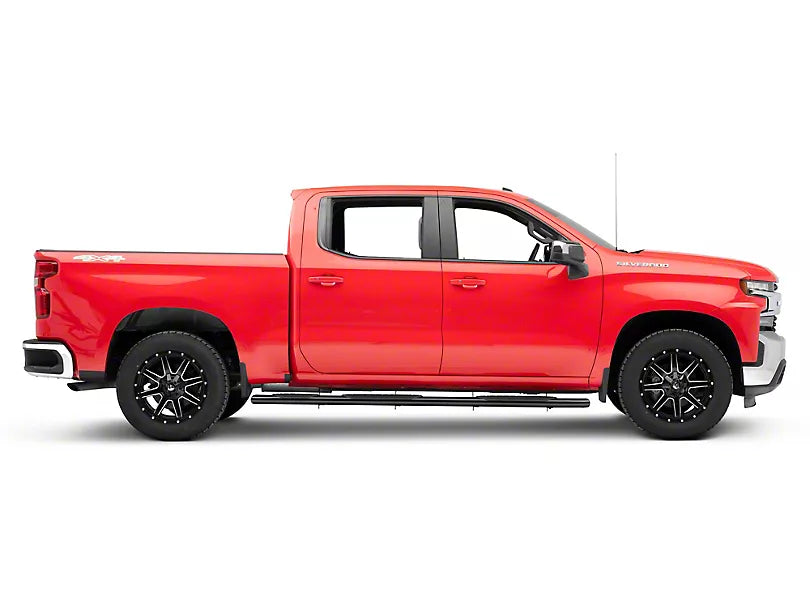 WESTIN PRO TRAXX 5-INCH WHEEL-TO-WHEEL OVAL SIDE STEP BARS BLACK 2019-2024 GM 1500