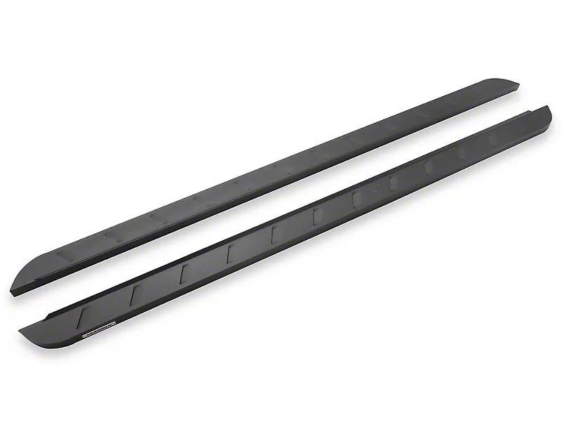 GO RHINO RB10 SLIM RUNNING BOARDS TEXTURED BLACK 2019-2024 GM 1500