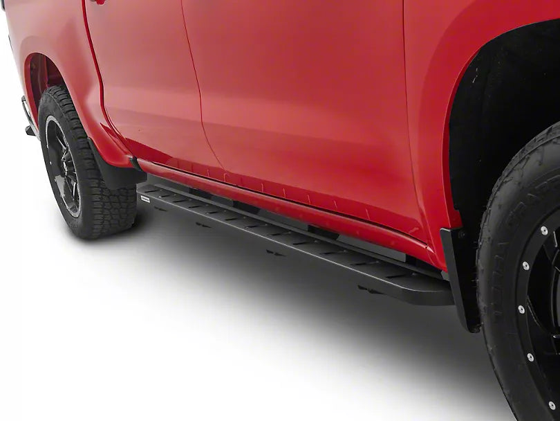 GO RHINO RB10 SLIM RUNNING BOARDS TEXTURED BLACK 2019-2024 GM 1500