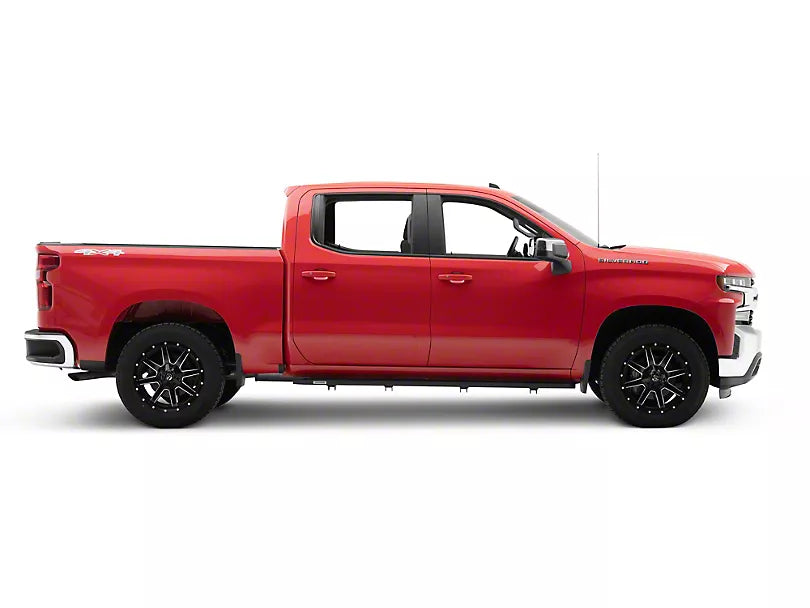 GO RHINO RB10 SLIM RUNNING BOARDS TEXTURED BLACK 2019-2024 GM 1500