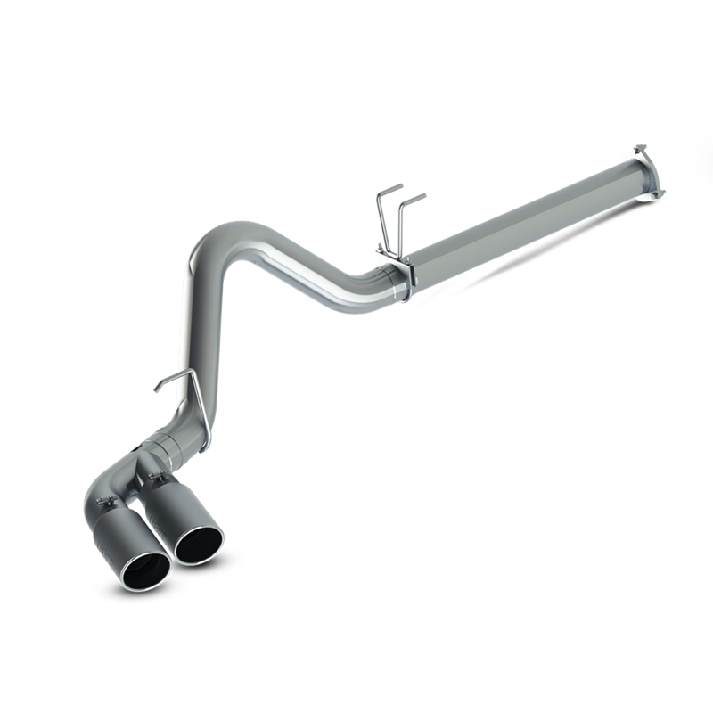 MBRP ARMOR PLUS 4" DPF-BACK DUAL OUTLET SINGLE SIDE EXIT EXHAUST SYSTEM 2011-2016 FORD 6.7L POWERSTROKE