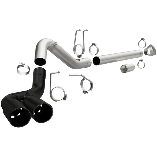 MAGNAFLOW 4" DPF BACK DUAL BLACK SERIES EXHAUST SYSTEM 2008-2022 FORD 6.7L POWERSTROKE