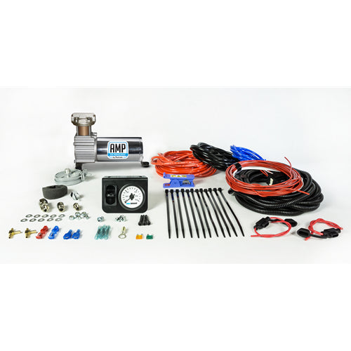 PACBRAKE AMP PREMIUM SIMULTANEOUS PADDLE VALVE IN CAB CONTROL KIT W/MECHANICAL GAUGE