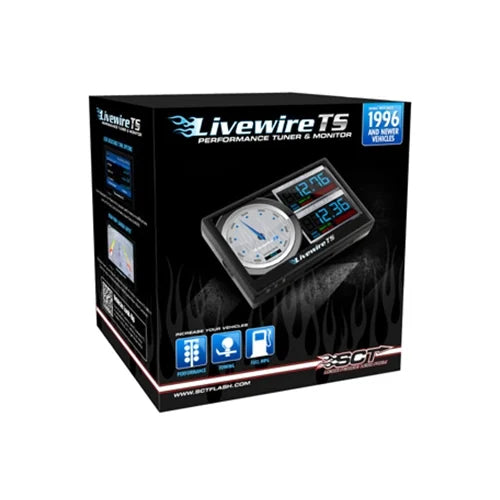 SCT LIVEWIRE TS+ PERFORMANCE PROGRAMMER AND MONITOR 1999-2019 FORD