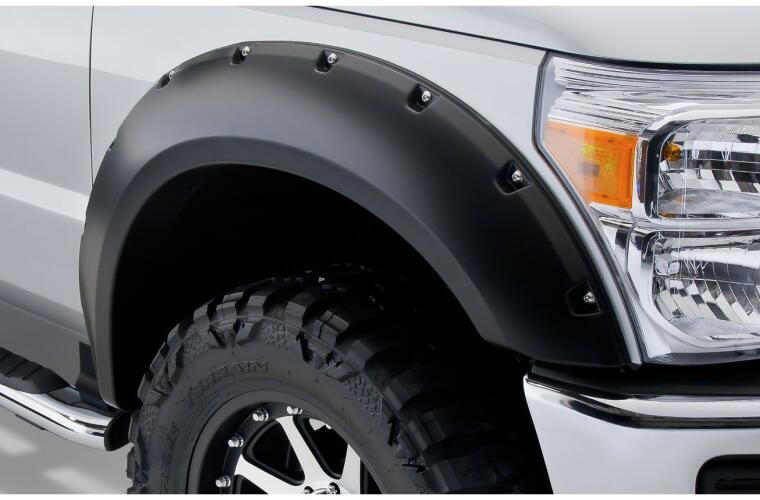 BUSHWACKER POCKET STYLE FLARES 2011-2016 FORD SUPER DUTY FRONT AND REAR