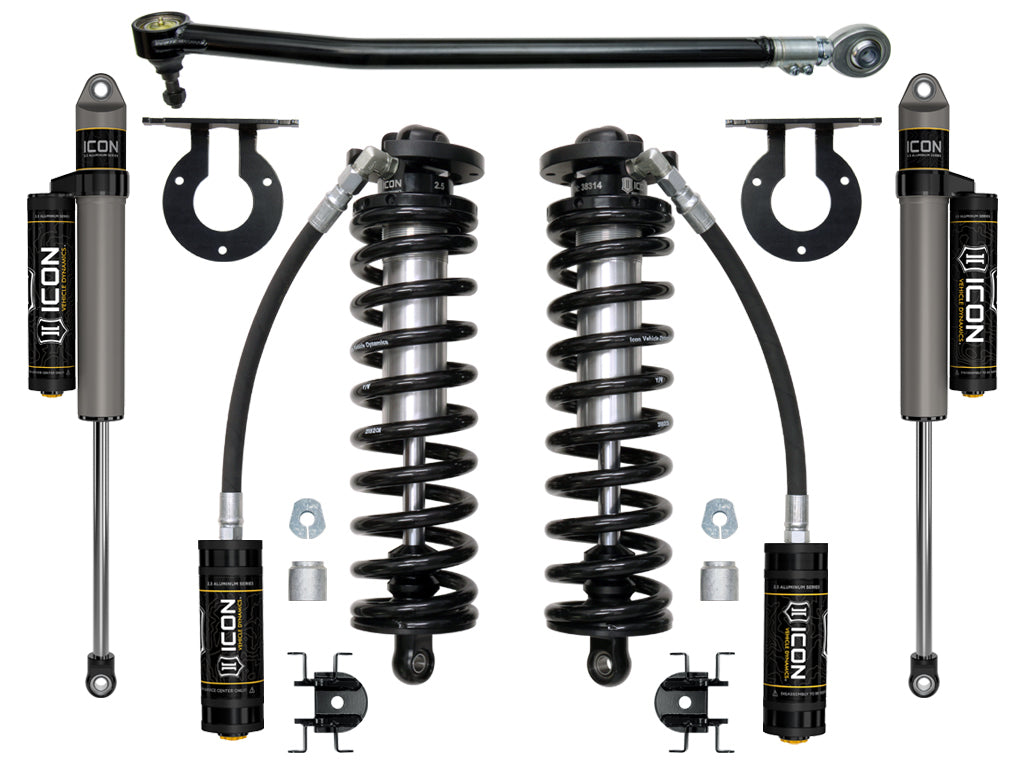 ICON 2.5"-3" STAGE 3 COILOVER LIFT KIT 2017-2024 FORD SUPER DUTY