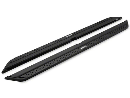 GO RHINO DOMINATOR XTREME DSS SLIDER SIDE STEP BARS TEXTURED BLACK 2019-2024 GM 1500