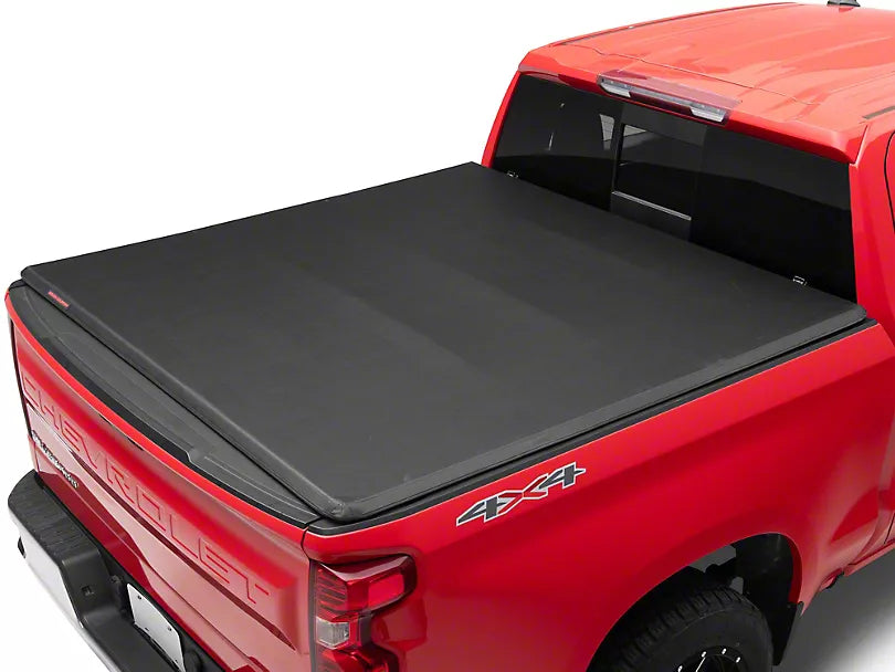 ROUGH COUNTRY SOFT TRI-FOLD TONNEAU COVER 2019-2024 GM 1500 SHORT BED