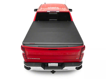 ROUGH COUNTRY SOFT TRI-FOLD TONNEAU COVER 2019-2024 GM 1500 SHORT BED