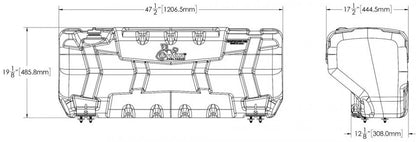 TITAN TRAVEL TREKKER 40 GALLON AUXILIARY FUEL SYSTEM