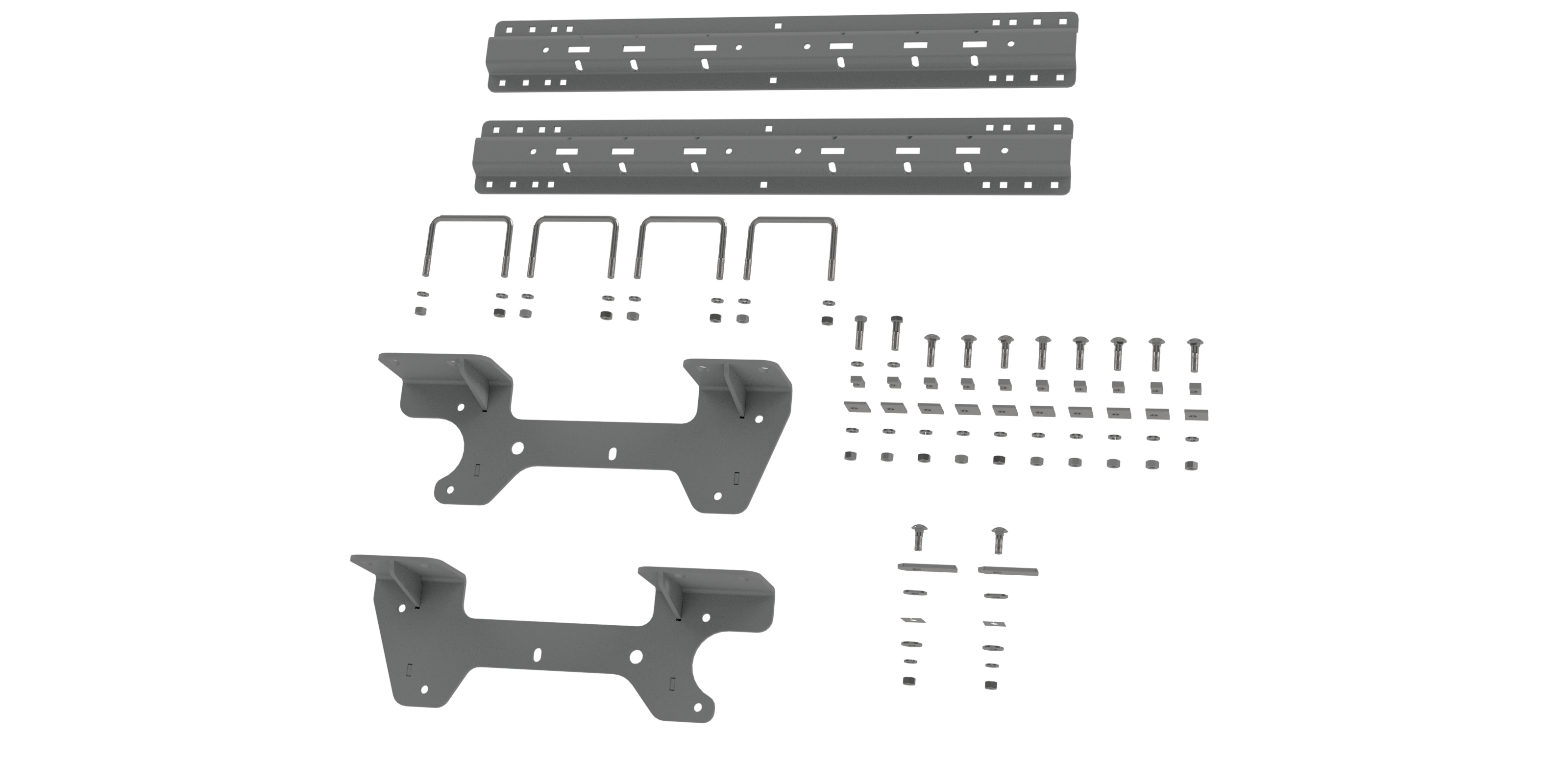 Custom Vomitory Rails Custom Installation Kit For Universal Mounting Rails For Some GM Truck ...